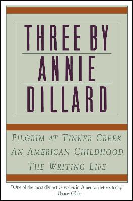Book cover for Three by Annie Dillard