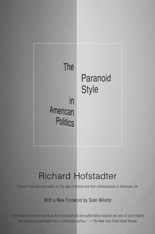 Cover of The Paranoid Style in American Politics