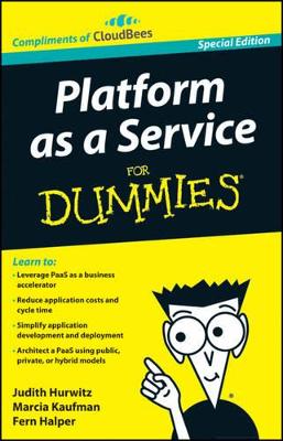 Book cover for Platform as a Service for Dummies