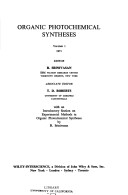 Book cover for Organic Photochemical Syntheses