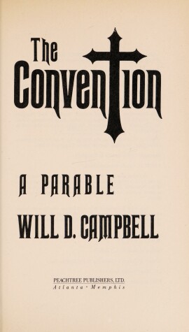 Book cover for The Convention