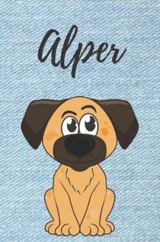 Cover of personalisiertes Notizbuch Hunde / Malbuch / Kritzelbuch / Tagebuch / Journal / DIN A5 / Geschenk Alper