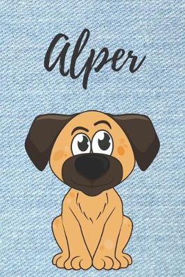 Book cover for personalisiertes Notizbuch Hunde / Malbuch / Kritzelbuch / Tagebuch / Journal / DIN A5 / Geschenk Alper