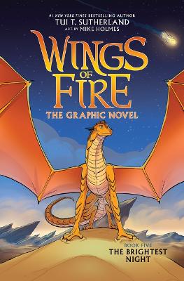 Book cover for Wings of Fire: The Brightest Night: A Graphic Novel (Wings of Fire Graphic Novel #5)