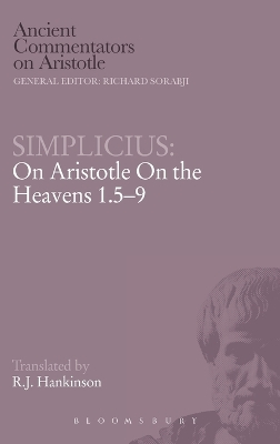 Book cover for On Aristotle "On the Heavens 1.5-9"