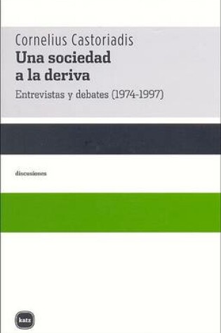 Cover of Una Sociedad a la Deriva