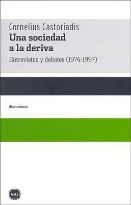 Book cover for Una Sociedad a la Deriva