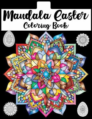 Book cover for Mandala Easter Coloring Book