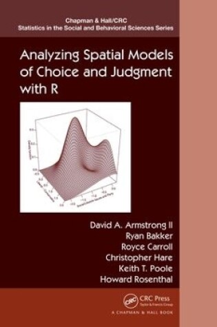 Cover of Analyzing Spatial Models of Choice and Judgment with R