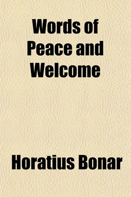 Book cover for Words of Peace and Welcome