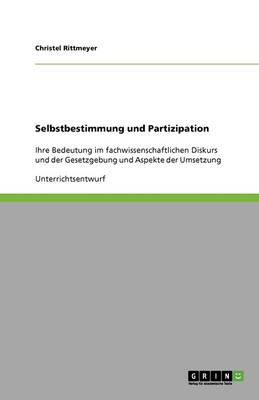 Book cover for Selbstbestimmung und Partizipation