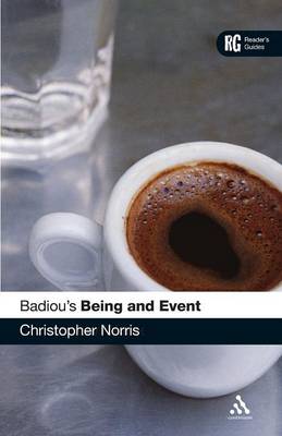 Book cover for Badiou's 'Being and Event'