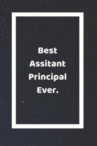 Cover of Best Assistant Principal Ever
