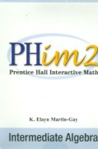 Cover of Phim 2 Intermediate Algebra