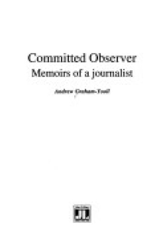 Cover of Committed Observer