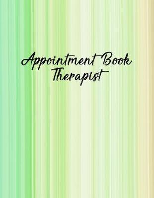 Book cover for Appointment Book Therapist