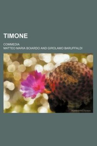 Cover of Timone; Commedia