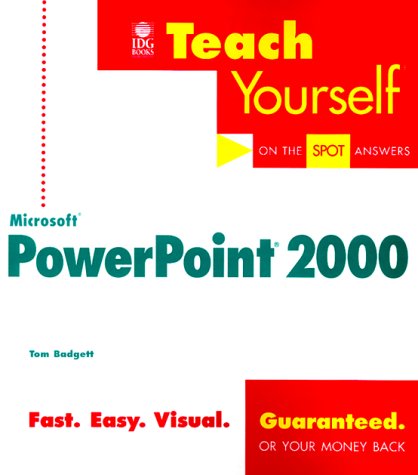 Book cover for Teach Yourself Powerpoint 2000