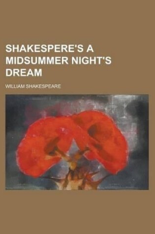 Cover of Shakespere's a Midsummer Night's Dream