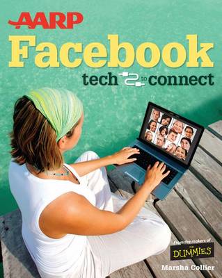 Book cover for AARP Facebook Tech to Connect