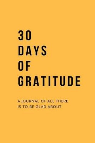 Cover of 30 Days Of Gratitude