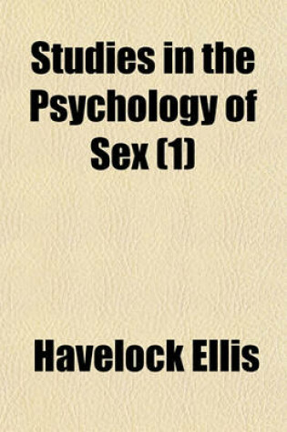 Cover of Studies in the Psychology of Sex (1)