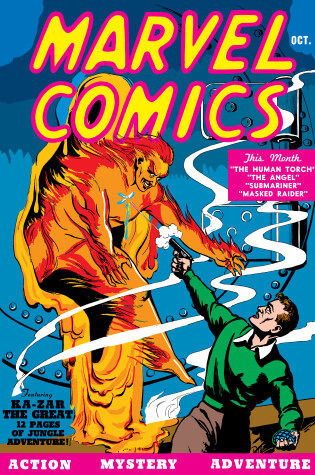 Cover of Golden Age Marvel Comics Omnibus Vol. 1