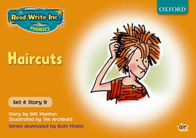 Cover of Read Write Inc Phonics Orange Set 4 Storybooks Haircuts