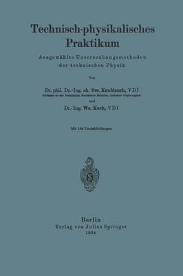 Cover of Technisch-Physikalisches Praktikum