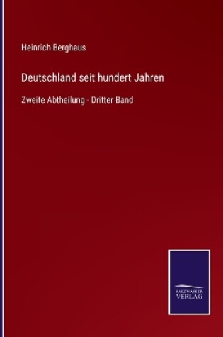 Cover of Deutschland seit hundert Jahren