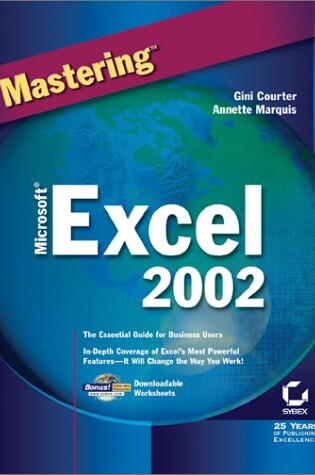 Cover of Mastering Microsoft Excel X