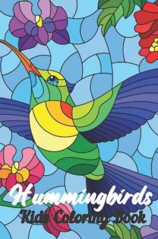 Cover of Hummingbirds Kids Coloring Book