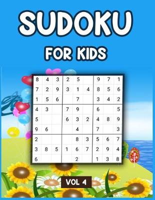 Book cover for Sudoku For Kids Vol 4