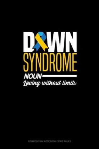 Cover of Down Syndrome Noun