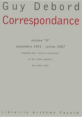 Book cover for Correspondance