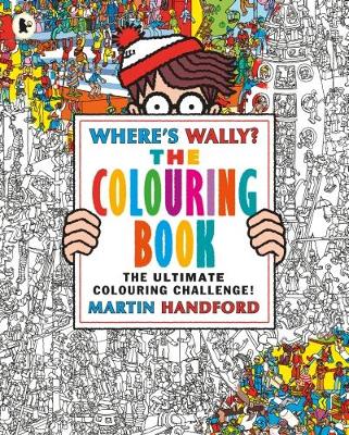 Cover of Where's Wally? The Colouring Book