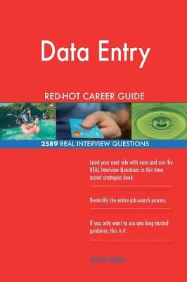 Book cover for Data Entry RED-HOT Career Guide; 2589 REAL Interview Questions