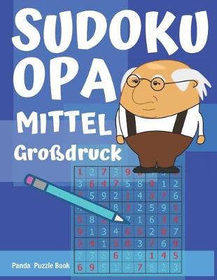 Book cover for Sudoku Opa - Mittel - großdruck