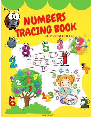 Book cover for Number Tracing Book for Preschoolers
