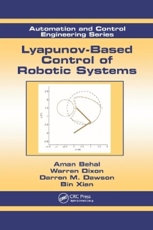 Cover of Lyapunov-Based Control of Robotic Systems