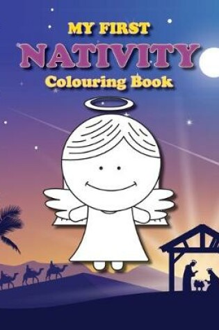 Cover of My First Nativity Colouring Book