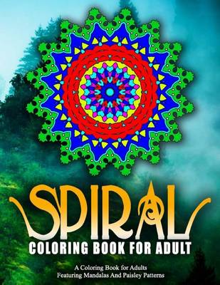 Book cover for SPIRAL COLORING BOOKS FOR ADULTS - Vol.20
