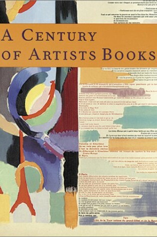 Cover of A Century of Artists' Books