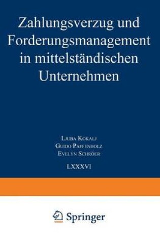 Cover of Zahlungsverzug und Forderungsmanagement in mittelständischen Unternehmen