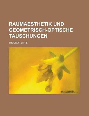 Book cover for Raumaesthetik Und Geometrisch-Optische Tauschungen