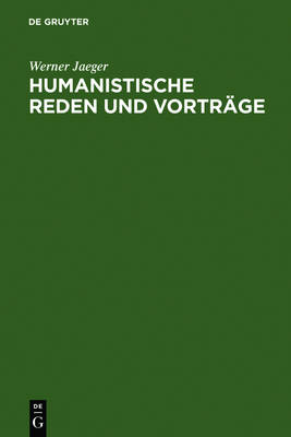 Book cover for Humanistische Reden Und Vortrage