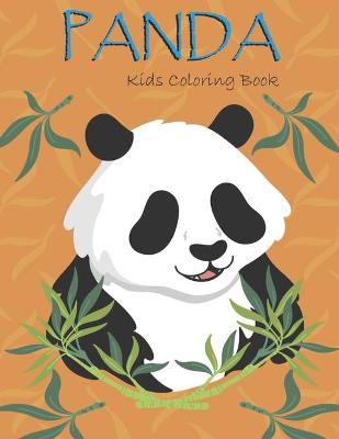 Book cover for Panda Kids Coloring Book