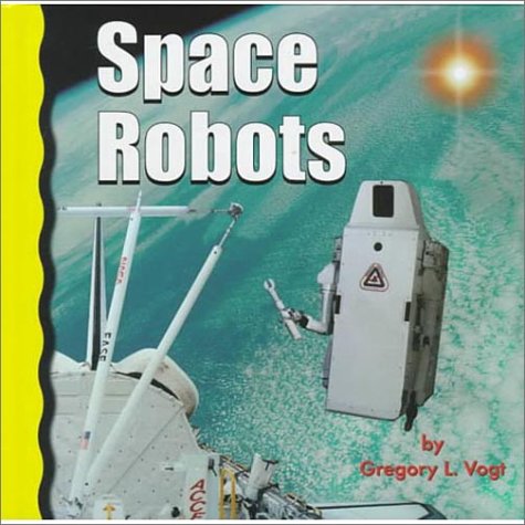 Book cover for Space Robots (Explore Space)