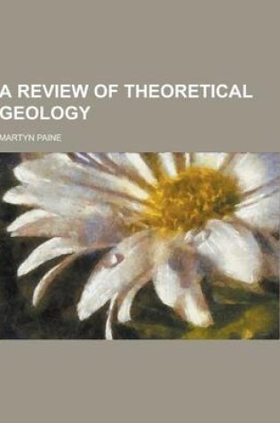 Cover of A Review of Theoretical Geology