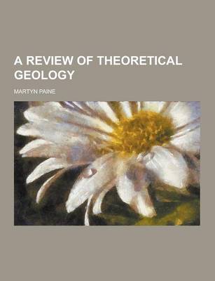 Book cover for A Review of Theoretical Geology